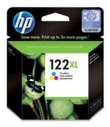 HP 122XL High Yield Tri-color Original Ink Cartridge CH564HE Magenta/Yellow/Cyan