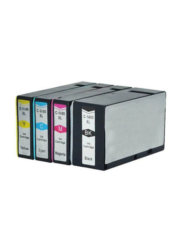 

Canon Maxify C-1400XL Multicolour Ink Cartridge Set, 4 Pieces