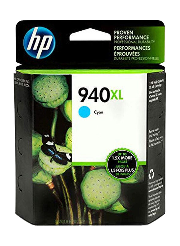 

HP 940XL Cyan Ink Cartridge