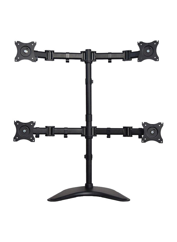

Universal Quad Monitor Mount, Black