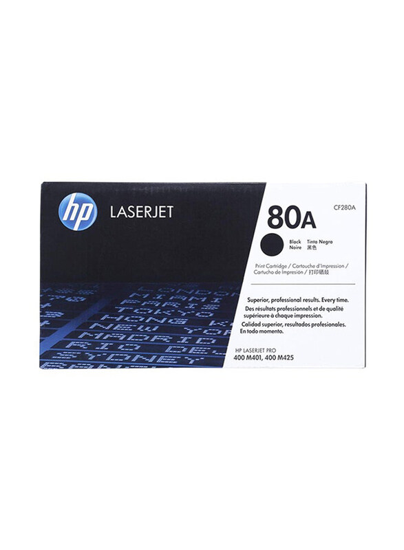 

HP 80A Black Original LaserJet Toner Cartridge