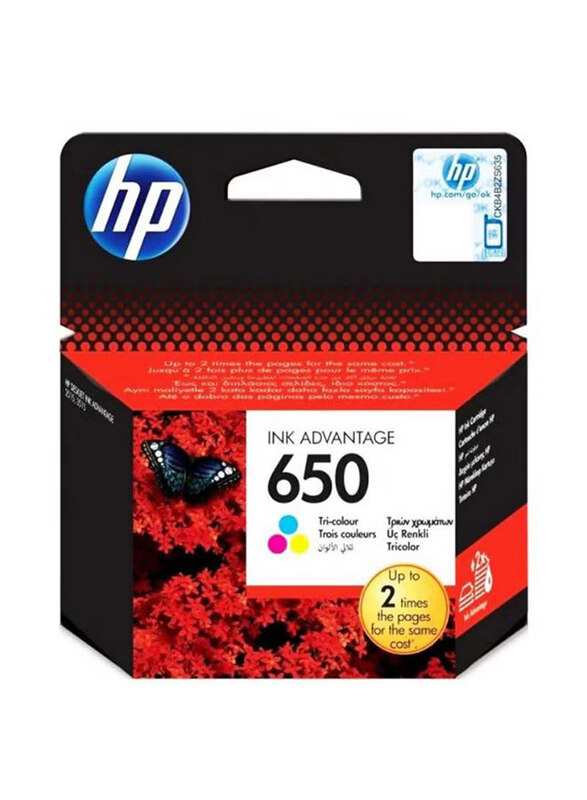 

HP 650 Tri-Color Ink Advantage Toner Cartridge