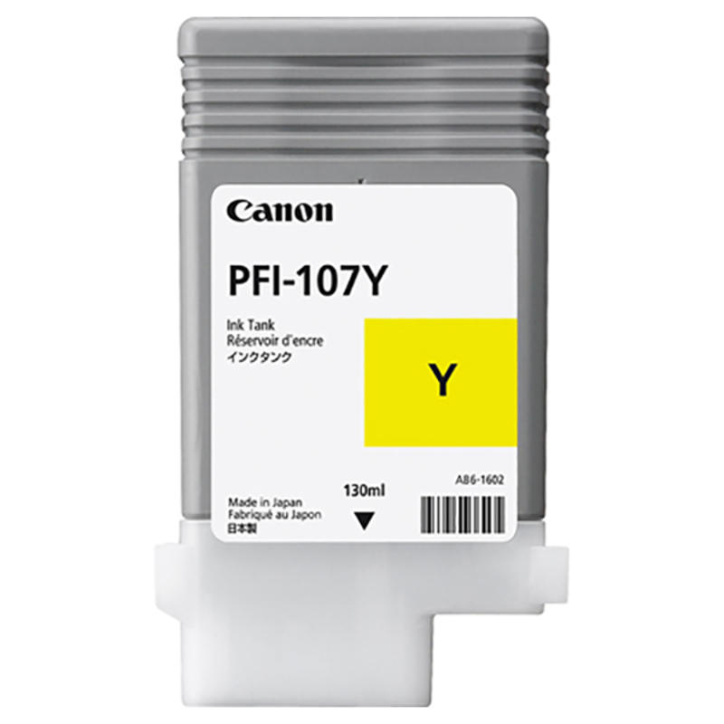 

Canon PFI-107Y Ink Toner Cartridge Yellow