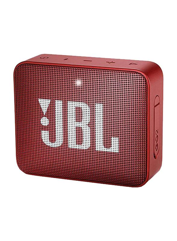 

JBL GO 2 Splashproof Portable Bluetooth Speaker, Red