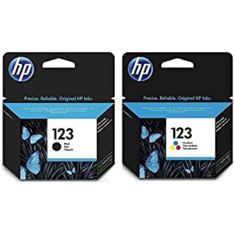 HP Pack Of 2 123 Ink Cartridge Set Black / Tri-colour