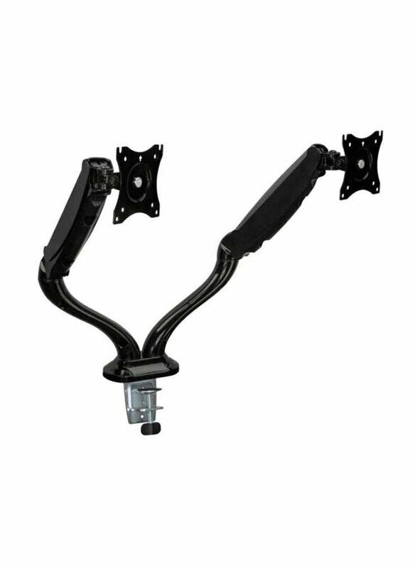 

Generic Dual Monitor Articulating Stand, Black
