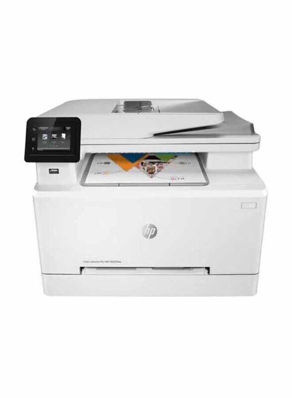 

HP 2.7-inch M283fdw Color LaserJet Pro Multi-Function Print/Copy/Scan/Fax Color Touch Screen Printer, 50-Page ADF for Scanning & Copying, 7KW75A, Whit