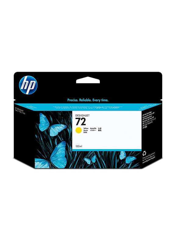 

HP 72 Yellow DesignJet Laser Toner Cartridge, 130ml