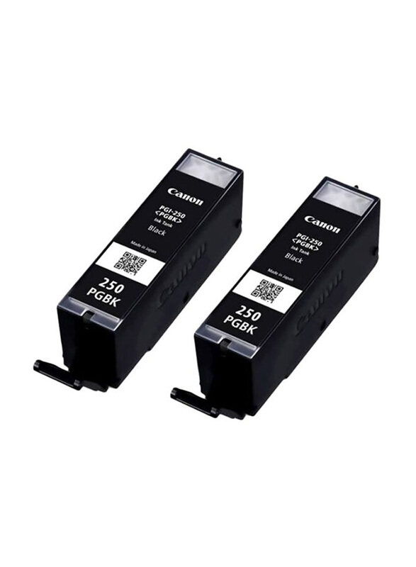 

Canon 250 Black Inkjet Toner Cartridge, 2 Pieces