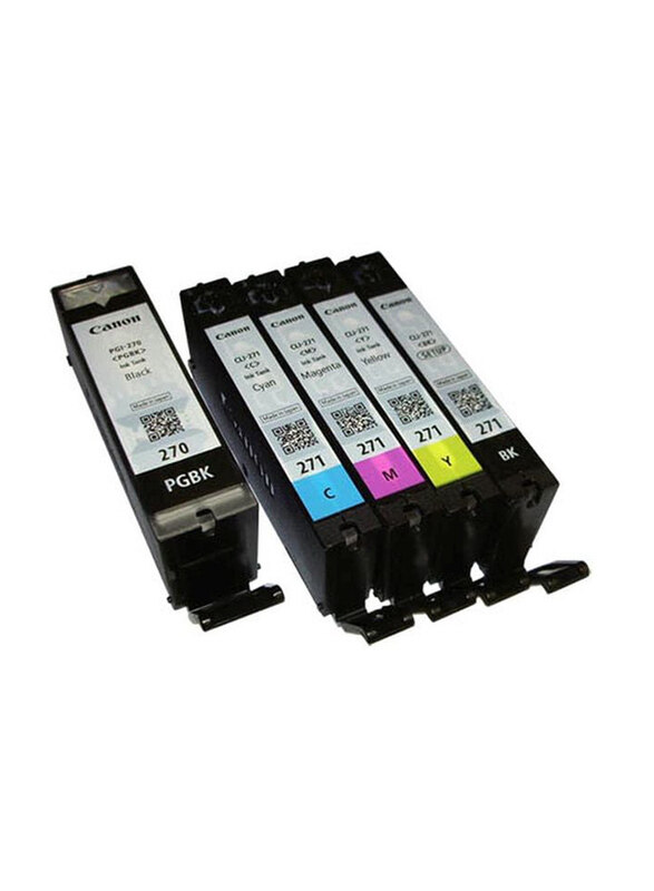 

Canon 270/271 Multicolour Ink Cartridge, 4 Pieces
