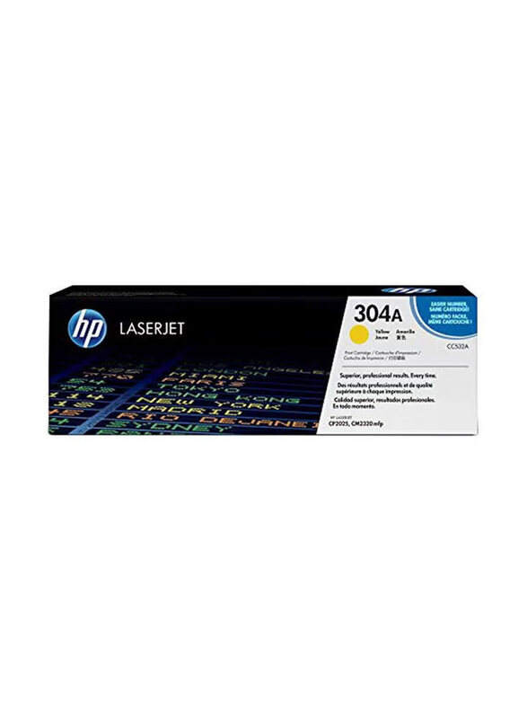 

HP 304A Yellow Original LaserJet Toner Cartridge