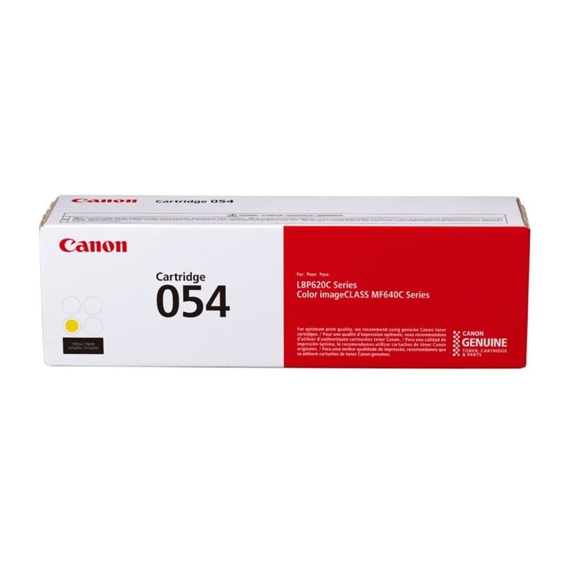 

Canon 054 Toner Cartridge 054 YellowYellow