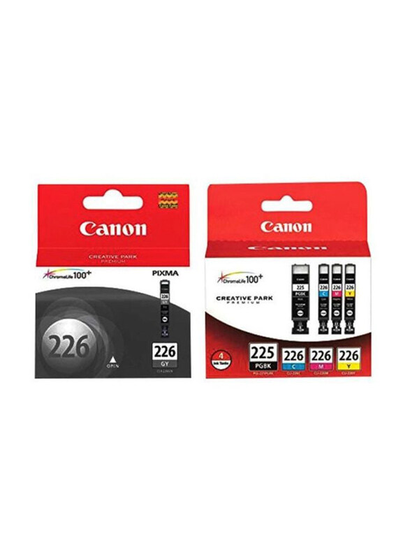 

Canon 226 Multicolour Pixma Toner Cartridge, 5 Pieces