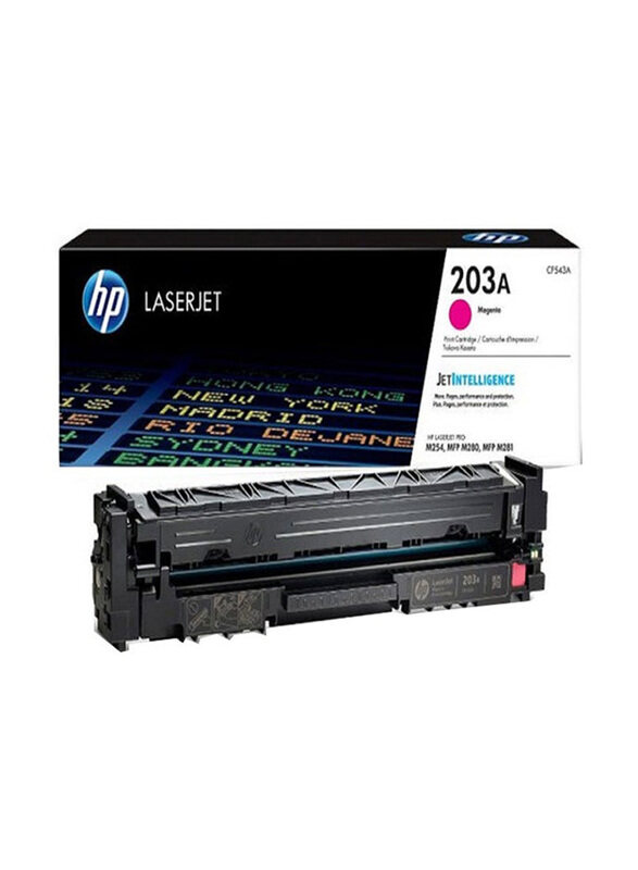 

HP 203A Magenta Laserjet Toner Cartridge, CF543A