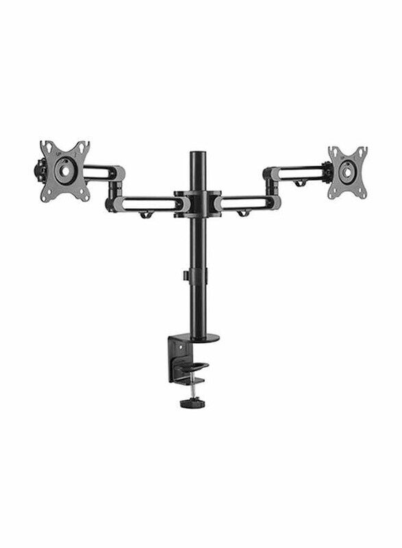 

Generic Newstar Dual Monitor Stand Clamp, 91-LDT30C024, Black
