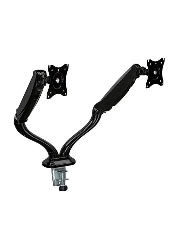 

Universal Dual Monitor Mount Desk Stand, Black