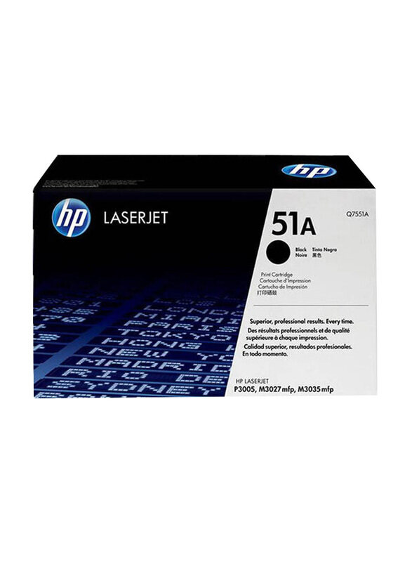 

HP 51A Black LaserJet Toner Cartridge