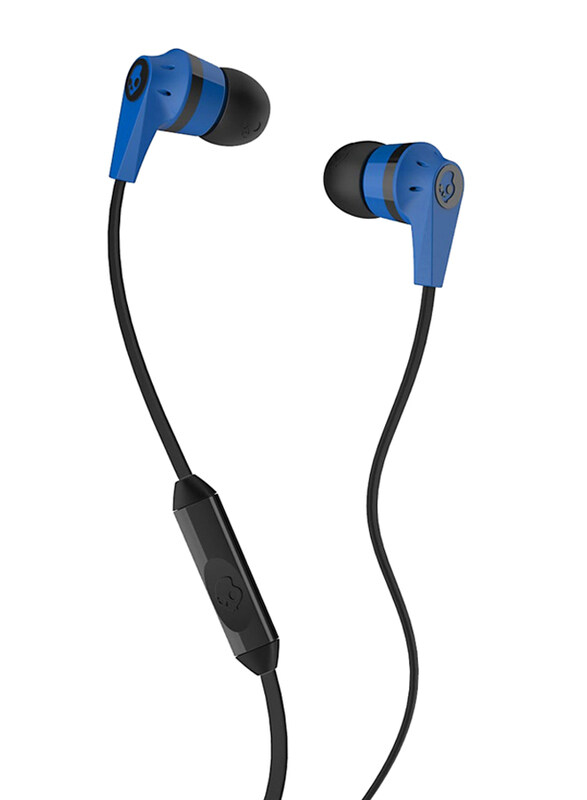 

Skullcandy ink'd 2 Wired In-Ear Noise Cancelling Earphones, Blue/Black