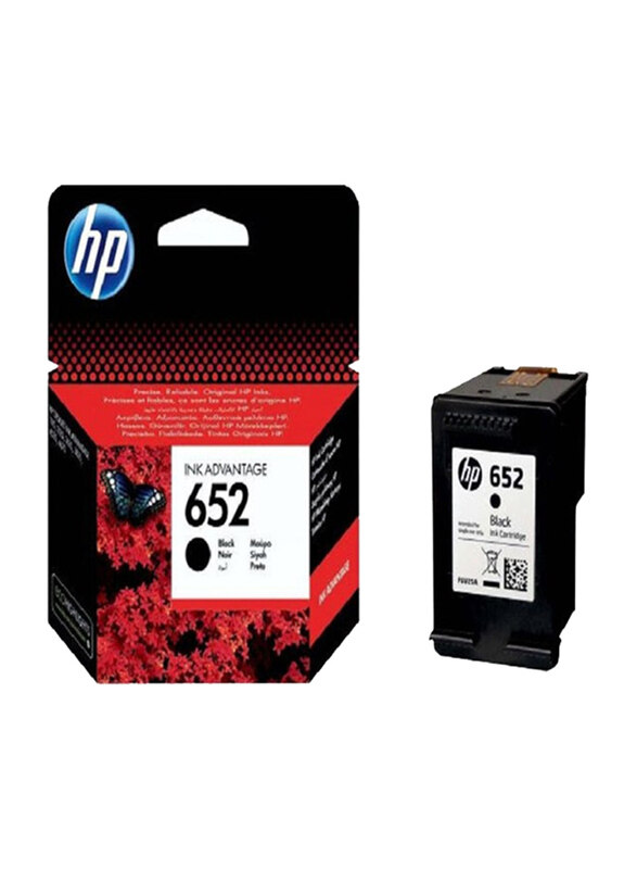 

HP 652 Black InkJet Advantage Printer Cartridge