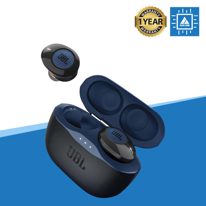 Tune 120 TWS Wireless Bluetooth In-Ear Earphones With Charging Case Blue/Black
