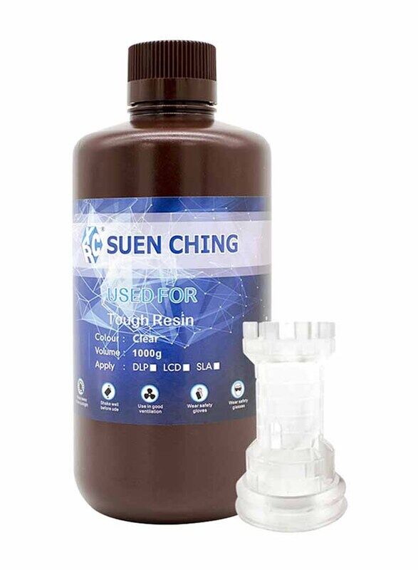 

Suen Ching Low-odor Tough Resin Material 3D Printing Sparkmarker, Transparent