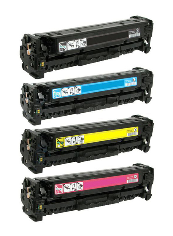 

HP 4-Piece 125A Multicolour Original LaserJet Toner Cartridge Set