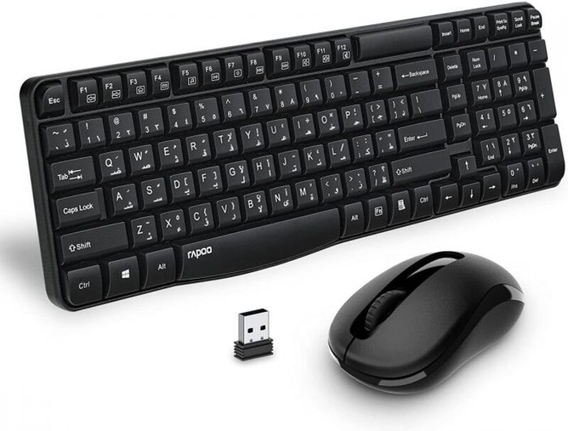 Rapoo X1800S Wireless Multimedia Mouse&Keyboard Combo