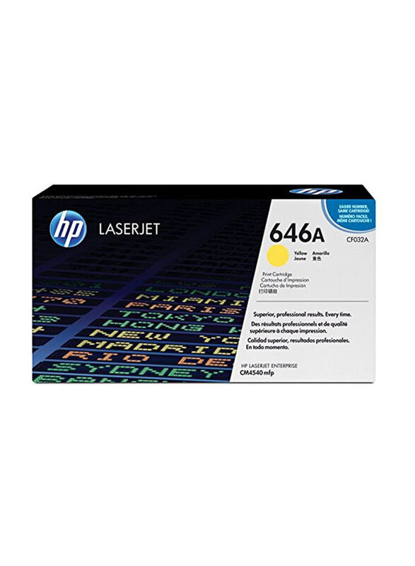 

HP 646A Yellow Ink Laserjet Toner Cartridge