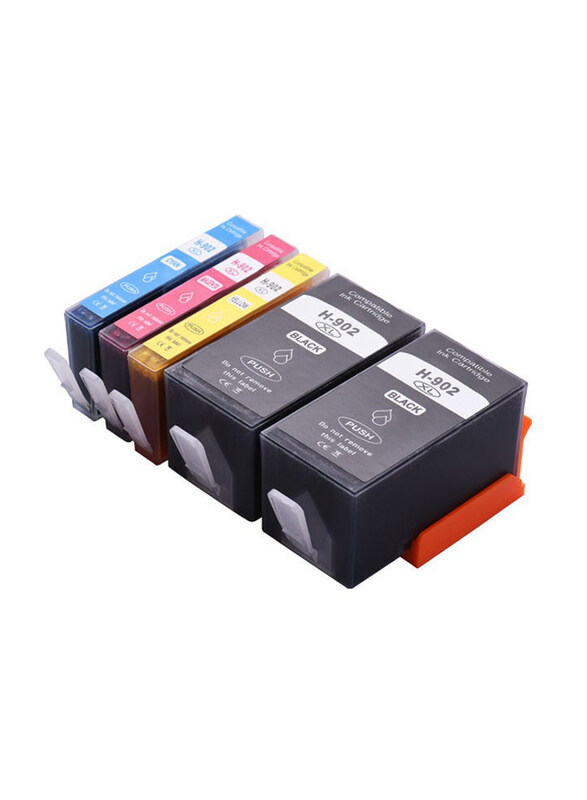 

HP 902XL Multicolour Toner Cartridge, 5 Pieces