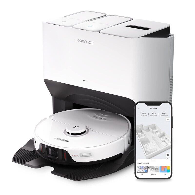 

Dreame Roborock Robotic Vacuum Cleanner S8pro Ultra EU White