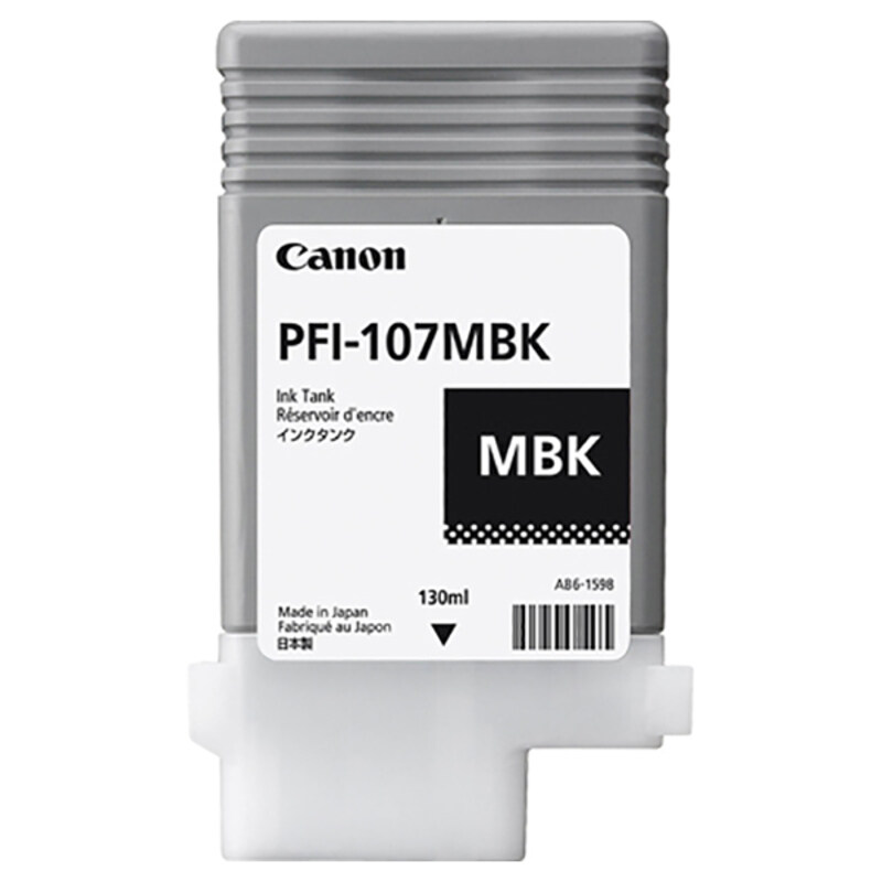 

Canon Ink Cartridge PFI-107MBK MBK Black