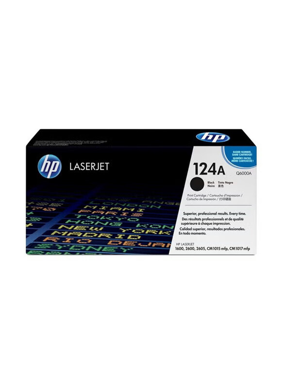 

HP 124A Black LaserJet Toner Cartridge