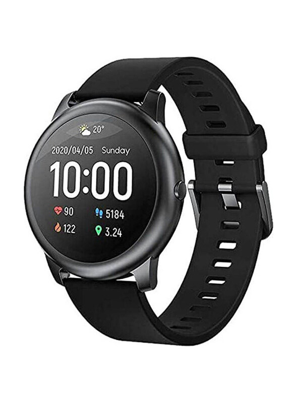 

Haylou Solar Ls05 Smart Watch Rubber Band, Black
