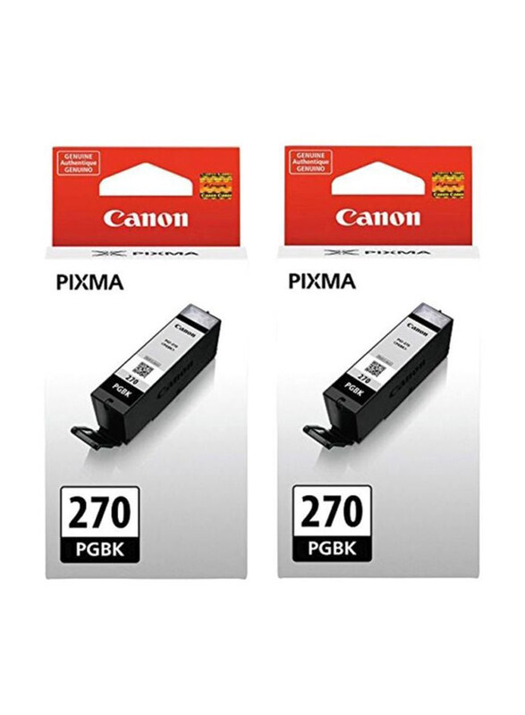 

Canon Pixma PGI-270 Black Ink Cartridges, 2 Pieces