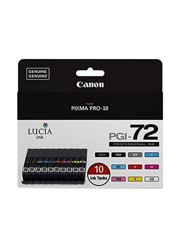 

Canon Multicolour Pixma Toner Cartridge Set, 10-Piece