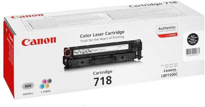 

Canon 718 Laser Ink Toner Black