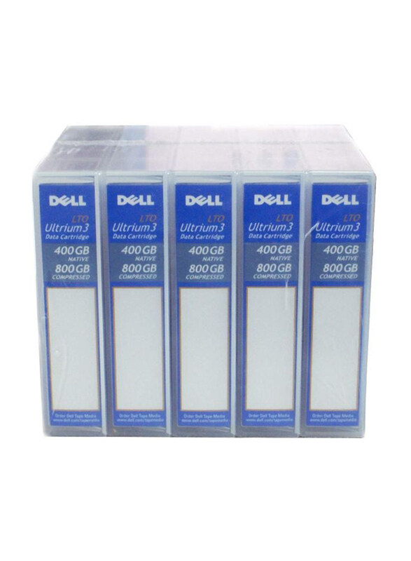 

Dell LTO Ultrium3 Black Data Tape Cartridges, 5 Pieces