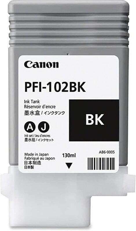 Canon PFI-102BK Ink Toner Cartridge Black