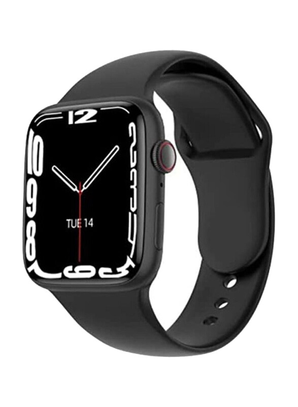 

Generic A8 Max One Size Smartwatch with Headphone, Black
