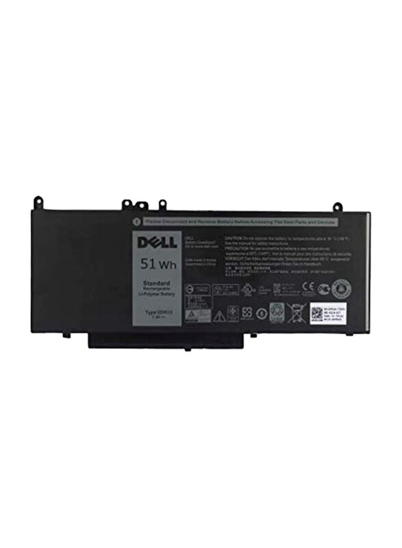 

Dell Replacement Battery For Dell Latitude G5M10 Laptop, Black/White