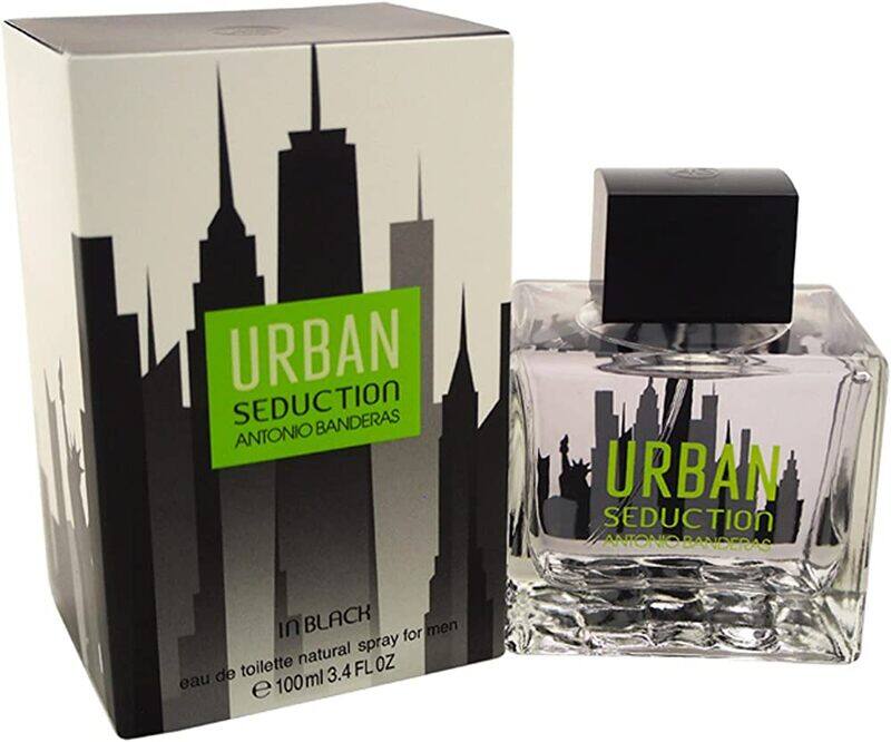 A Banderas Urban Seduction Black 100ml Edt for men