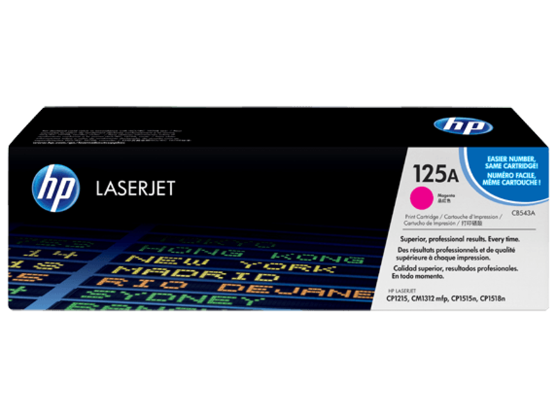 HP CB543A 125A Laserjet Ink Toner Cartridge Magenta