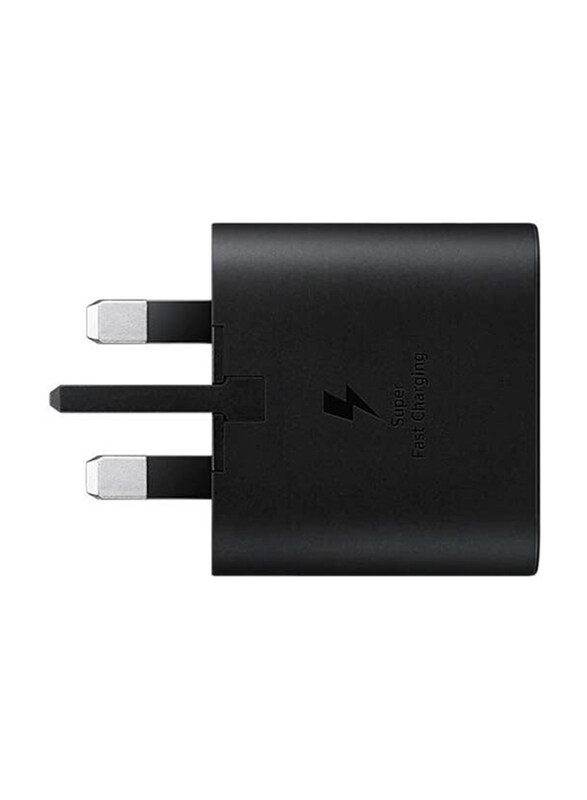 

Samsung 25W PD Adapter Wall Charger with USB Type-C, Black