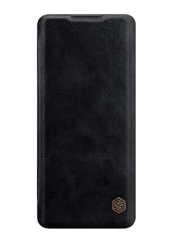 Qin Series Book Leather Case for Oneplus 8 Pro Black
