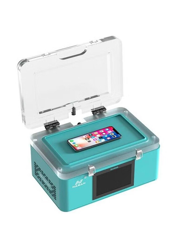

Generic Nasan Mini Laminator Airbag LCD Laminating Machine, Blue