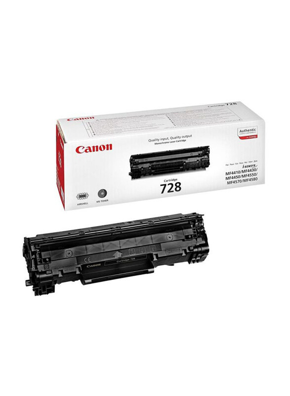 

Canon 728 Black Toner Cartridge