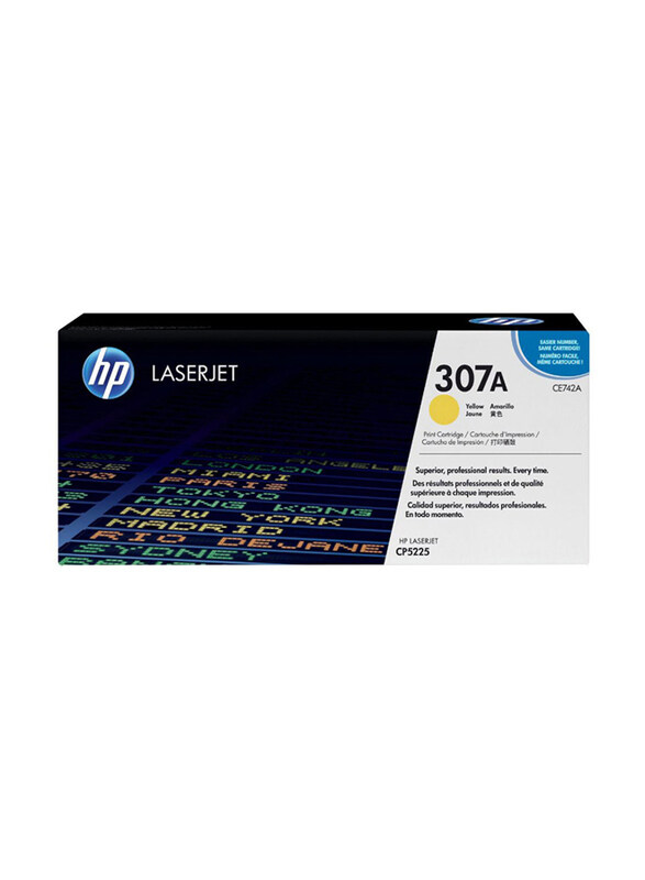 

HP 307A Yellow LaserJet Toner Cartridge