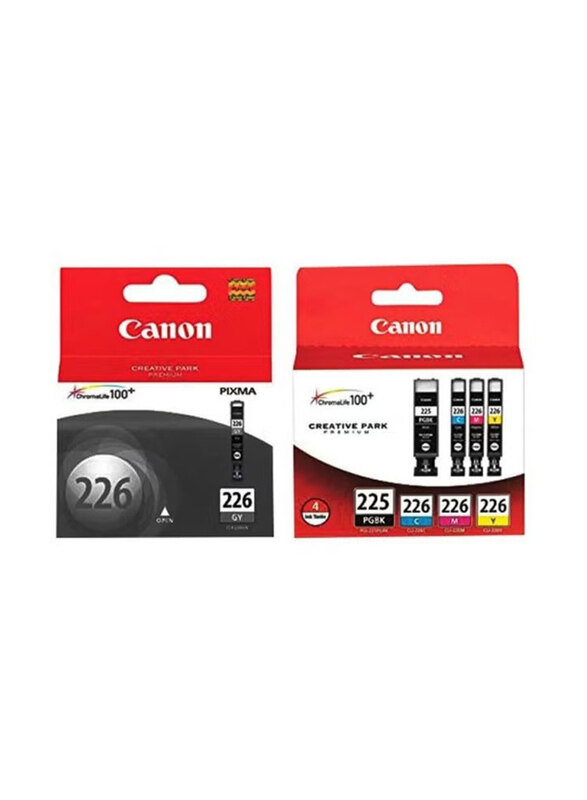 

Canon Pixma 226 Multicolour Toner Cartridge, 5 Pieces