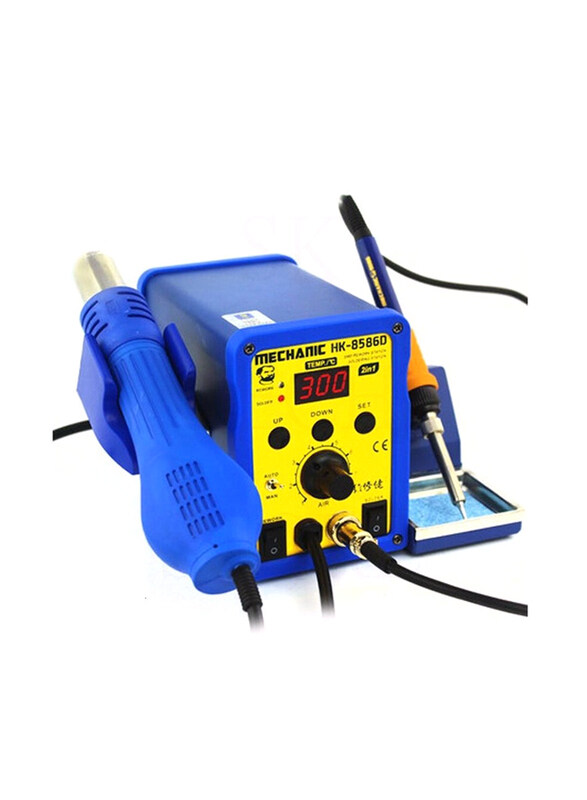 

Mechanic Soldering, HK8586D, Blue/Yellow