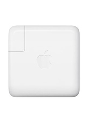 Apple 87W USB Type-C Power Adapter for MacBook, MNF82LL/A, White